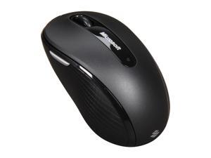 Microsoft Wireless Mobile Mouse 4000 for Business Black 4 Buttons Tilt Wheel USB 2.4 GHz RF BlueTrack Microsoft Wireless Mobile Mouse 4000 for Business Black 4 Buttons Tilt Wheel USB 2.4 GHz RF BlueTrack