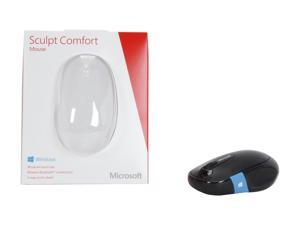 Microsoft Sculpt Comfort Mouse H3S-00003 Black Tilt Wheel Bluetooth Wireless BlueTrack Mouse Microsoft Sculpt Comfort Mouse H3S-00003 Black Tilt Wheel Bluetooth Wireless BlueTrack Mouse