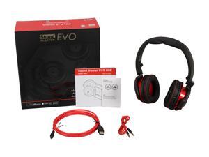 Creative Sound Blaster EVO 3.5mm/ USB Connector Circumaural Headset Creative Sound Blaster EVO 3.5mm/ USB Connector Circumaural Headset