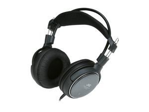 JVC Black HA-RX700 3.5mm/ 6.3mm Connector Circumaural Full-Size Headphone JVC Black HA-RX700 3.5mm/ 6.3mm Connector Circumaural Full-Size Headphone