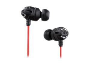JVC Xtreme Xplosives Black/Red HA-FX1X 3.5mm Connector Inner-Ear Earphone JVC Xtreme Xplosives Black/Red HA-FX1X 3.5mm Connector Inner-Ear Earphone