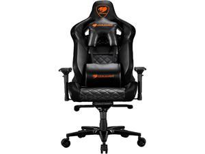 Cougar Armor Titan (Black) Ultimate Gaming Chair with Premium Breathable PVC Leather, 352.0 lbs. Support, 170 Degree Reclining Cougar Armor Titan (Black) Ultimate Gaming Chair with Premium Breathable PVC Leather, 352.0 lbs. Support, 170 Degree Reclining