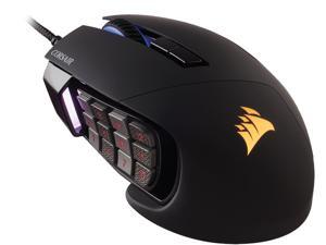 Corsair Gaming SCIMITAR PRO RGB Gaming Mouse, Backlit RGB LED, 16000 DPI, Black Side Panel, Optical Corsair Gaming SCIMITAR PRO RGB Gaming Mouse, Backlit RGB LED, 16000 DPI, Black Side Panel, Optical