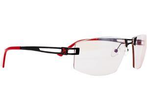 Arozzi Visione VX-600 Computer Gaming Glasses - Anti-glare, UV and Blue light Protection, Eye Strain Relief, Comfortable Gaming, Red Arozzi Visione VX-600 Computer Gaming Glasses - Anti-glare, UV and Blue light Protection, Eye Strain Relief, Comfortable Gaming, Red