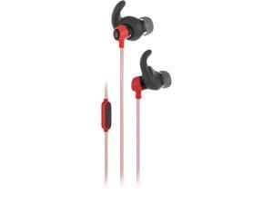 JBL Reflect Mini Stereo Earbud Sweatproof Sport Headphones 3.5mm Wired with 1 Button Remote and Mic (Red) - 90 Day Warranty JBL Reflect Mini Stereo Earbud Sweatproof Sport Headphones 3.5mm Wired with 1 Button Remote and Mic (Red) - 90 Day Warranty