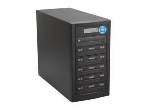 Express Series Black 1 to 5 Target CD/DVD Duplicator Model D05-ETNE Express Series Black 1 to 5 Target CD/DVD Duplicator Model D05-ETNE