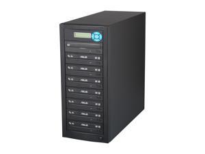 Express Series Black 1 to 7 Target CD/DVD Duplicator Model D07-ETNE Express Series Black 1 to 7 Target CD/DVD Duplicator Model D07-ETNE