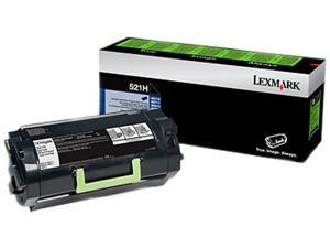 Lexmark 52D1H00 High Yield Return Program Toner Cartridge - Black Lexmark 52D1H00 High Yield Return Program Toner Cartridge - Black