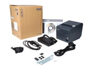 Epson TM-T20II Single-station Thermal Receipt Printer, USB, Serial, Dark Gray - C31CD52062 Epson TM-T20II Single-station Thermal Receipt Printer, USB, Serial, Dark Gray - C31CD52062