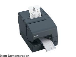Epson TM-H6000IV Hybrid Multifunction Impact Slip and Thermal Receipt Printer, No MICR / With Drop-in Validation, USB, Serial, Auto Cutter, Dark Gray (No Power Supply) - C31CB25A8771 Epson TM-H6000IV Hybrid Multifunction Impact Slip and Thermal Receipt Printer, No MICR / With Drop-in Validation, USB, Serial, Auto Cutter, Dark Gray (No Power Supply) - C31CB25A8771