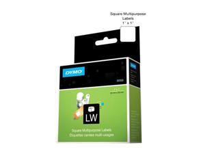 Dymo 30332 Multipurpose Label 1" Width x 1" Length - 1 Roll - 750/Roll - Direct Thermal - White Dymo 30332 Multipurpose Label 1" Width x 1" Length - 1 Roll - 750/Roll - Direct Thermal - White