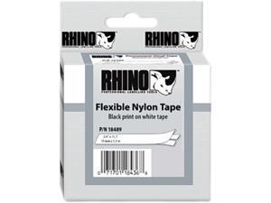 DYMO White Flexible Nylon Tape 3/4" DYMO White Flexible Nylon Tape 3/4"