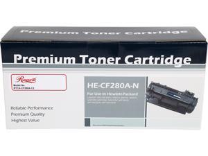 Rosewill RTCA-CF280A-C2 Compatible Toner Cartridge Replaces HP 80A (CF280A); Black Rosewill RTCA-CF280A-C2 Compatible Toner Cartridge Replaces HP 80A (CF280A); Black