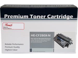 Rosewill RTCA-CF280X-C2 Compatible Toner Cartridge (Replaces HP CF280X, 80X) 6,900 Pages Yield; Black Rosewill RTCA-CF280X-C2 Compatible Toner Cartridge (Replaces HP CF280X, 80X) 6,900 Pages Yield; Black