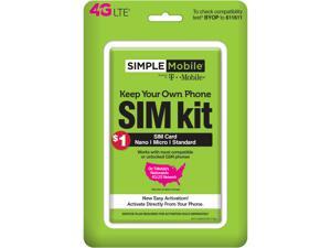 Simple Mobile Bring Your Own Phone SIM Activation Kit (Triple Punch) Simple Mobile Bring Your Own Phone SIM Activation Kit (Triple Punch)