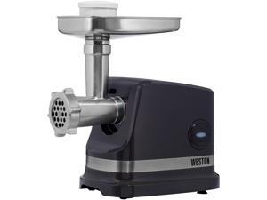 Weston - #8 Electric Meat Grinder & Sausage Stuffer - Black Weston - #8 Electric Meat Grinder & Sausage Stuffer - Black