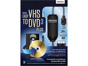 Roxio Easy VHS to DVD 3 Plus/Cacs - Video to DVD Converter Roxio Easy VHS to DVD 3 Plus/Cacs - Video to DVD Converter