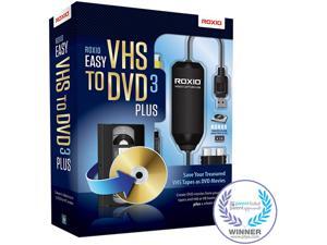 Roxio Easy VHS to DVD 3 PLUS for Windows Roxio Easy VHS to DVD 3 PLUS for Windows