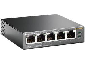 TP-Link TL-SF1005P 5-Port 10/100Mbps Desktop Switch with 4-Port PoE TP-Link TL-SF1005P 5-Port 10/100Mbps Desktop Switch with 4-Port PoE