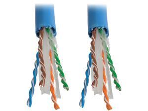 Tripp Lite 1000ft Cat6 / Cat6a 10G Bulk Cable Solid Core CMR PVC Blue 1000' Tripp Lite 1000ft Cat6 / Cat6a 10G Bulk Cable Solid Core CMR PVC Blue 1000'