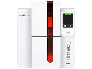 Evolis PM1H0000LS Primacy LCD Simplex Expert Card Printer - Single-sided - White/Red Evolis PM1H0000LS Primacy LCD Simplex Expert Card Printer - Single-sided - White/Red