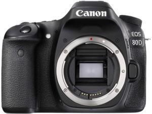 Canon EOS 80D 1263C004 Black 24.2 MP Digital SLR Camera - Body Canon EOS 80D 1263C004 Black 24.2 MP Digital SLR Camera - Body
