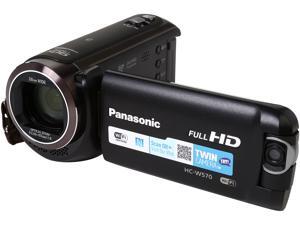Panasonic HC-W570K Black 1/5.8" MOS 50X Optical Zoom Full HD HDD/Flash Memory Camcorder Panasonic HC-W570K Black 1/5.8" MOS 50X Optical Zoom Full HD HDD/Flash Memory Camcorder