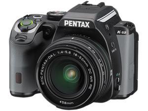 PENTAX K-S2 13963 Black - Racing Stripe 20.12 MP Digital SLR Camera With 18-50mm Lens PENTAX K-S2 13963 Black - Racing Stripe 20.12 MP Digital SLR Camera With 18-50mm Lens