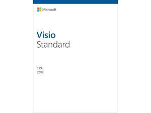 Microsoft Visio Standard 2019 / Windows 10 Product Key Card - 1 PC Microsoft Visio Standard 2019 / Windows 10 Product Key Card - 1 PC