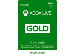 Xbox LIVE 12 Month Gold Membership US (Digital Code) Xbox LIVE 12 Month Gold Membership US (Digital Code)