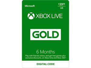 Xbox LIVE 6 Month Gold Membership US (Digital Code) Xbox LIVE 6 Month Gold Membership US (Digital Code)