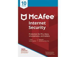 McAfee Internet Security 2019 - 10 Device / 1 Year McAfee Internet Security 2019 - 10 Device / 1 Year