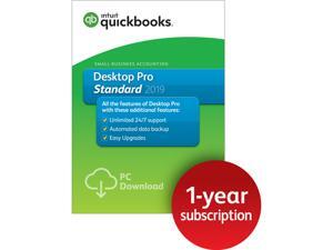 Intuit QuickBooks Desktop Pro Standard 2019 - Download (1 Year Subscription) Intuit QuickBooks Desktop Pro Standard 2019 - Download (1 Year Subscription)