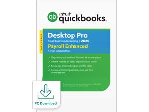 Intuit QuickBooks Desktop Pro 2020 with Enhanced Payroll - Download Intuit QuickBooks Desktop Pro 2020 with Enhanced Payroll - Download