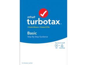 Intuit TurboTax Basic 2019 Federal + Efile for Windows/MAC Intuit TurboTax Basic 2019 Federal + Efile for Windows/MAC
