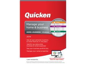 Quicken Home & Business 2019 - Windows - 1 Year Quicken Home & Business 2019 - Windows - 1 Year
