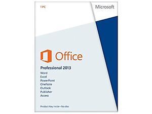 Microsoft Office Professional 2013 Product Key Card - 1 PC Microsoft Office Professional 2013 Product Key Card - 1 PC
