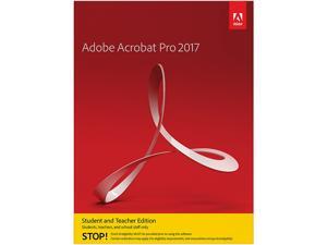 Adobe Acrobat Pro 2017 Student and Teacher Edition for Mac Adobe Acrobat Pro 2017 Student and Teacher Edition for Mac
