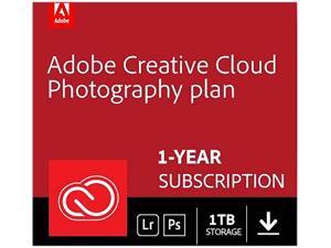 Adobe Creative Cloud Photography plan with 1TB - 1 Year Subscription (PC/MAC Digital) Adobe Creative Cloud Photography plan with 1TB - 1 Year Subscription (PC/MAC Digital)