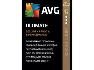 AVG Ultimate (Unlimited VPN + Internet Security + Cleaner) 2024, 5 Devices 1 Year - Download