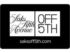 Saks Off Fifth Ave $25 Gift Card (Email Delivery) Saks Off Fifth Ave $25 Gift Card (Email Delivery)