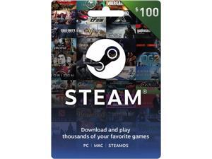 Steam Wallet Card $100 for PC Mac Linux (Physical Card) Steam Wallet Card $100 for PC Mac Linux (Physical Card)