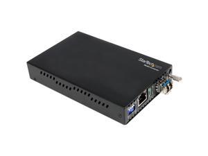 StarTech.com 1000 Mbps Gigabit Single Mode Fiber Media Converter LC 40 km StarTech.com 1000 Mbps Gigabit Single Mode Fiber Media Converter LC 40 km