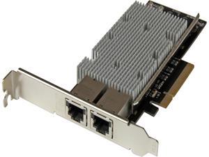 StarTech ST20000SPEXI 10G Network Card - 2 port - NBASE-T - RJ45 Port - Intel X550 chipset - Ethernet Card - Intel NIC Card StarTech ST20000SPEXI 10G Network Card - 2 port - NBASE-T - RJ45 Port - Intel X550 chipset - Ethernet Card - Intel NIC Card