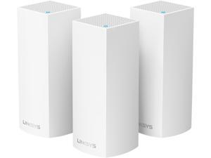 Linksys Velop Tri-band Whole Home Wi-Fi Mesh System, 3-Pack (Coverage Up to 6000 sq. ft.), Works with Amazon Alexa Linksys Velop Tri-band Whole Home Wi-Fi Mesh System, 3-Pack (Coverage Up to 6000 sq. ft.), Works with Amazon Alexa