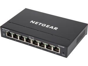 NETGEAR GS308E-100NAS Managed Smart Managed Plus Gigabit Ethernet Switches NETGEAR GS308E-100NAS Managed Smart Managed Plus Gigabit Ethernet Switches