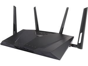 Asus Certified RT-AC3100 Wireless AC3100 Dual-Band Gigabit Router, AiProtection with Trend Micro for Complete Network Security Asus Certified RT-AC3100 Wireless AC3100 Dual-Band Gigabit Router, AiProtection with Trend Micro for Complete Network Security