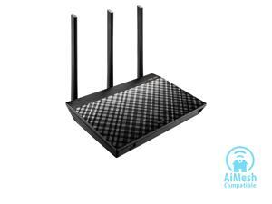 ASUS RT-AC66U B1 AC1750 Dual-Band Wi-Fi Router, AiProtection Lifetime Security by Trend Micro, AiMesh Compatible for Mesh Wi-Fi System ASUS RT-AC66U B1 AC1750 Dual-Band Wi-Fi Router, AiProtection Lifetime Security by Trend Micro, AiMesh Compatible for Mesh Wi-Fi System