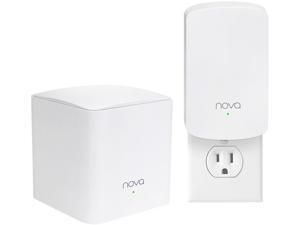 Tenda Nova MW5(2-Pack) Wall-Plug Whole Home Mesh WiFi System, Coverage up to 2,500 sq. ft, Plug and Play, Router/WiFi Extender Replacement, Gigabit Connection to Your Cable Modem Tenda Nova MW5(2-Pack) Wall-Plug Whole Home Mesh WiFi System, Coverage up to 2,500 sq. ft, Plug and Play, Router/WiFi Extender Replacement, Gigabit Connection to Your Cable Modem