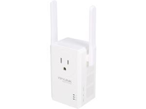 TP-Link TL-WA860RE 300 Mbps Universal Wi-Fi Range Extender / Repeater with Power Outlet Pass-through, Dual External Antennas, Wall Plug Design, One-button Setup, Smart Signal Indicator TP-Link TL-WA860RE 300 Mbps Universal Wi-Fi Range Extender / Repeater with Power Outlet Pass-through, Dual External Antennas, Wall Plug Design, One-button Setup, Smart Signal Indicator